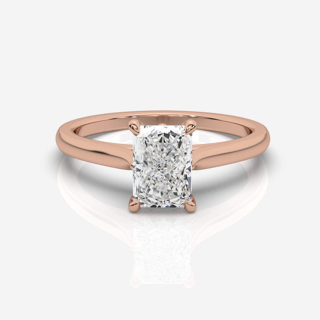 Ella Cathedral Solitaire Radiant